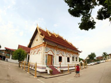 HDR görüntüleri wat chiang khan, loei, thailand