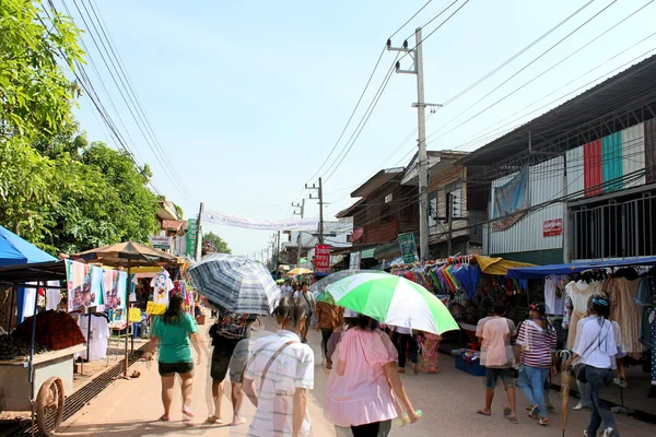 LOEI ,THAILAND-JUNE 28: Ghost Festival or Phi Ta Khon Festival — Stock Photo, Image