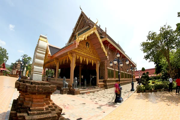 Editorial Use Only - THAILAND - JUNE 28 : Phra Buddha model in W — Stock Photo, Image