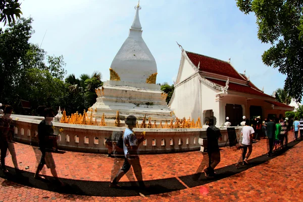 Editoryal kullanmak sadece - loei, thailand - Haziran 28: Antik pagodadan — Stok fotoğraf