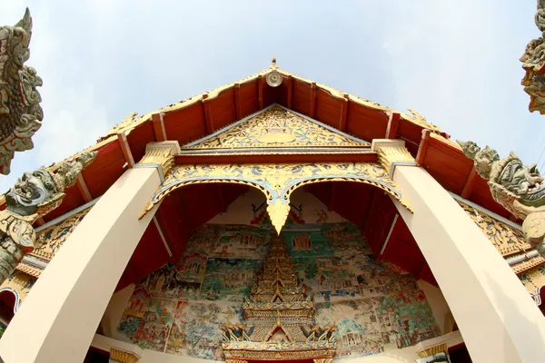 Imagens HDR de Wat em Chiang Khan, Loei, Tailândia — Fotografia de Stock