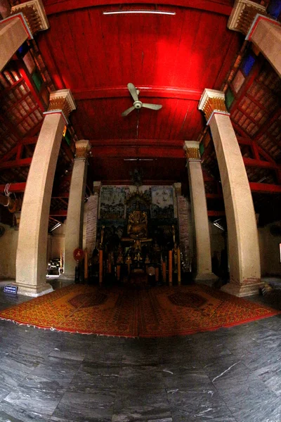 Wat in Chiang Khan, Loei, Thailanda — Fotografie, imagine de stoc