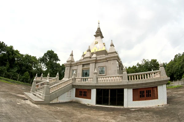 Pagodas at Wat TAM PIANG DIN  ,Loei Province , Northeast of Thai — Stock Photo, Image