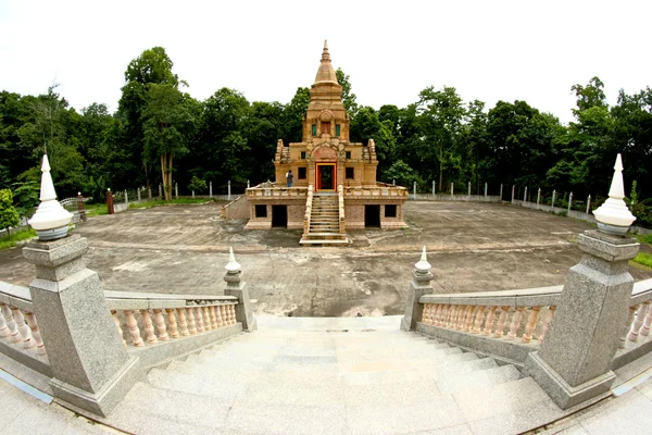 Pagoda di Wat TAM PIANG DIN, Provinsi Loei, Timur Laut Thailand — Stok Foto