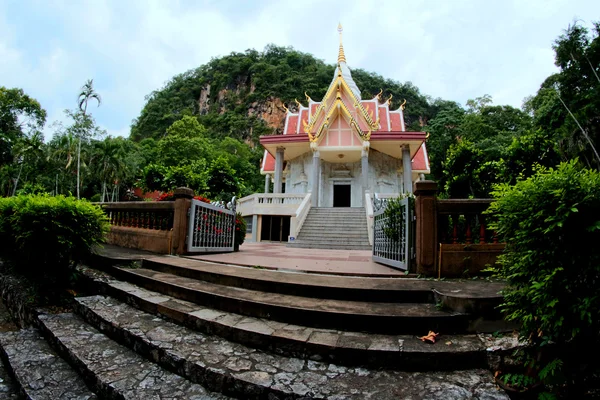 Pagodas at Wat TAM PIANG DIN  ,Loei Province , Northeast of Thai — Stock Photo, Image