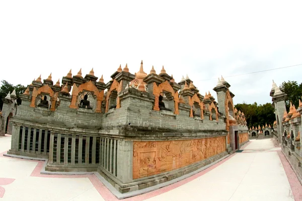 HDR images of pagoda  in wat pa kung , roiet Province Thailand — Stock Photo, Image