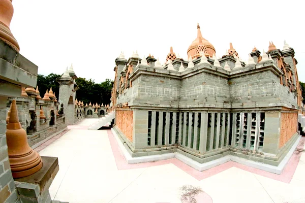 HDR images of pagoda  in wat pa kung , roiet Province Thailand — Stock Photo, Image