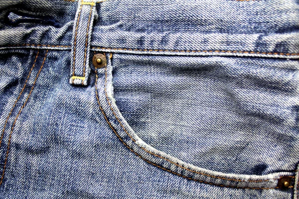 Jeans texturer — Stockfoto