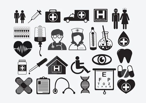 Medical Icons — Stock Vector