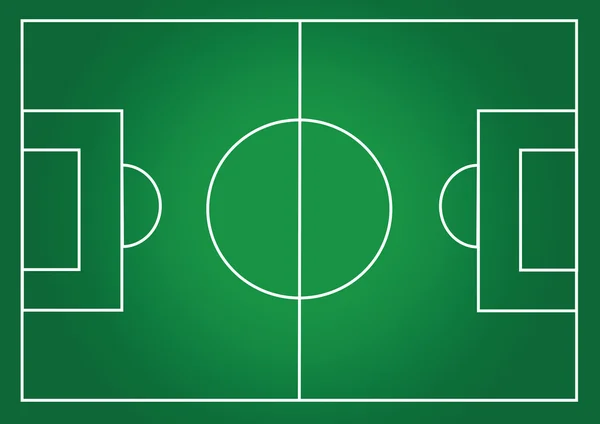 Campo de futebol ou campo de grama texturizada de futebol — Vetor de Stock