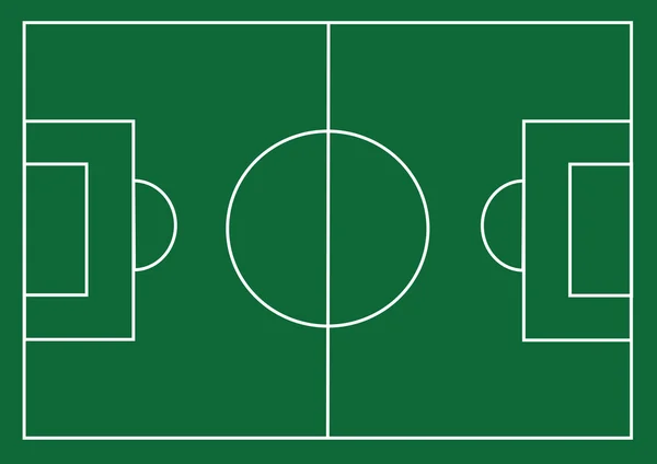 Campo de futebol ou campo de grama texturizada de futebol —  Vetores de Stock