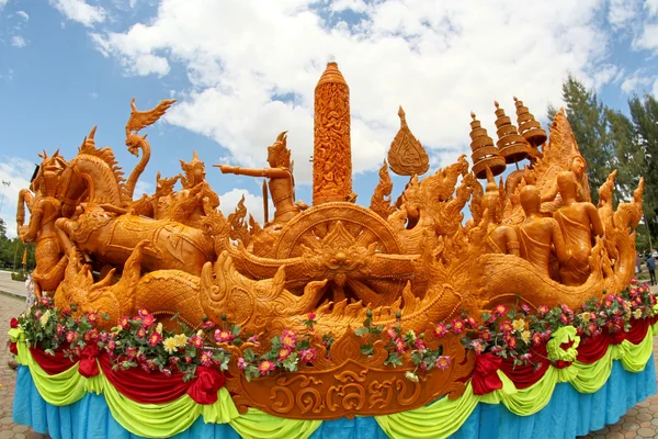 Κερί Φεστιβάλ Ταϊλάνδης τέχνης — Φωτογραφία Αρχείου