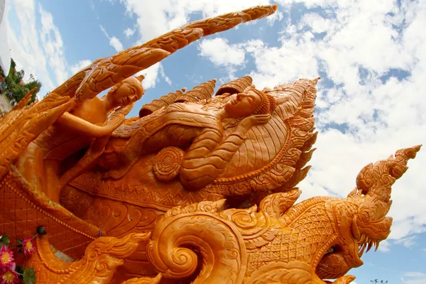 Thai Candle Festival. — Stock Photo, Image