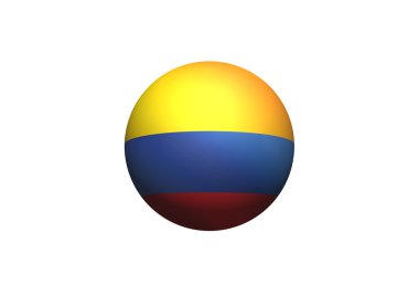 Kolombiya bayrak temaları fikri tasarımı