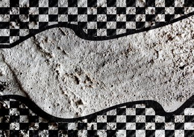 Yarış bayrakları Arkaplan Damalı bayrak temalı fikir tasarımı