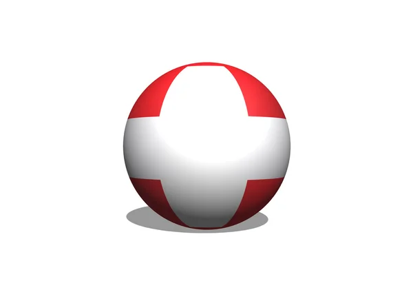 Дизайн идей государственного флага Швейцарии — стоковое фото
