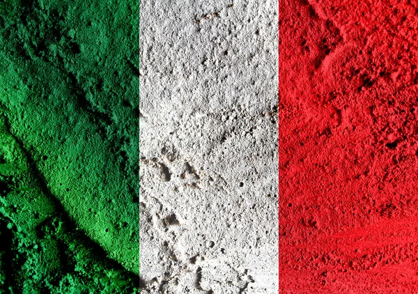 Italy flag icons theme idea for design — Stock Photo, Image