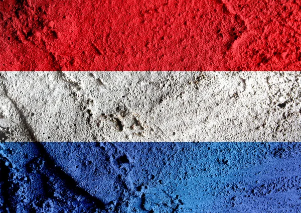 Nationale vlag van Nederland — Stockfoto