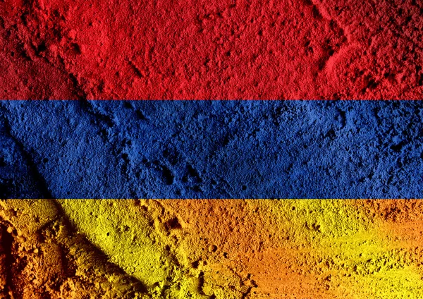 Flag of Armenia themes design idea — Stock Photo, Image
