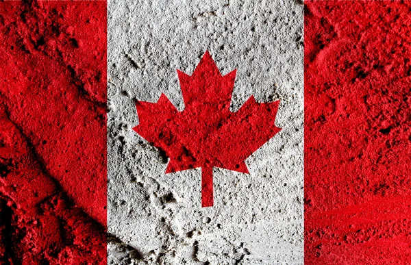 Flag of Canada themes idea design — Stock Photo, Image