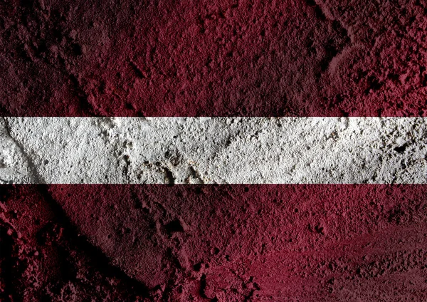 Státní vlajka Lotyšska motivů myšlenka designu — Stock fotografie