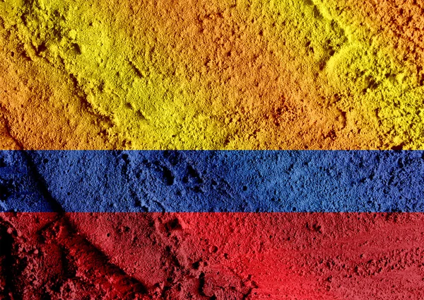 Colombia flag themes idea design — Stock Photo, Image