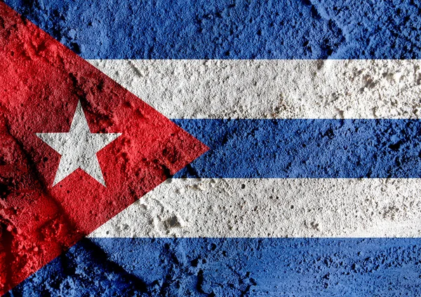 Bandeira Cuba temas ideia design — Fotografia de Stock