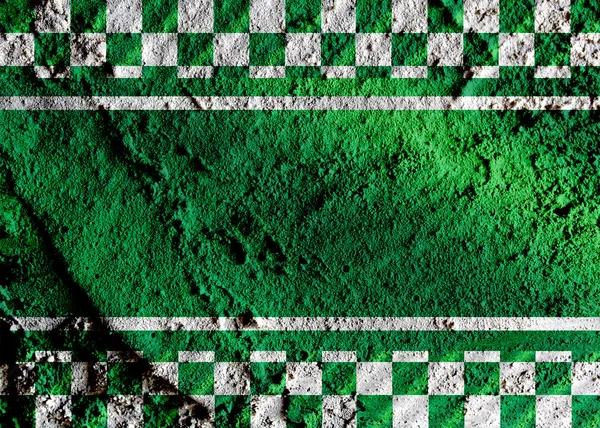 Bandeiras de corrida Fundo xadrez bandeira temas ideia design — Fotografia de Stock
