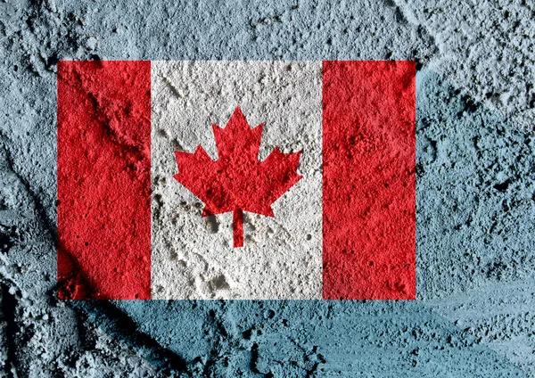 Flag of Canada themes idea design — Stock Photo, Image