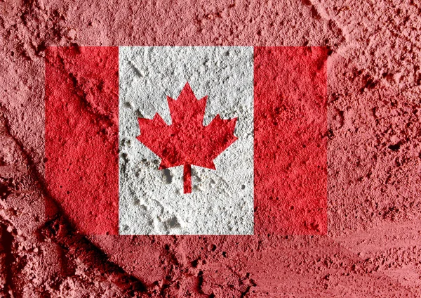 Flagge von kanada themen ideendesign — Stockfoto