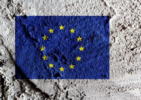 Bandera UE — Foto de Stock