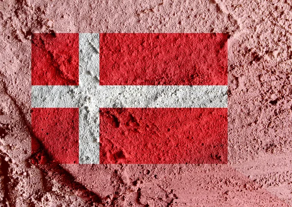Denmark Flag — Stock Photo, Image