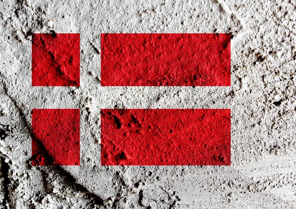 Denmark Flag — Stock Photo, Image