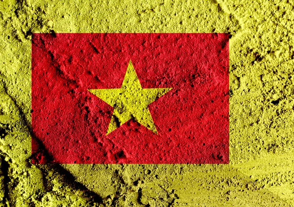 Vietnam-Flagge — Stockfoto