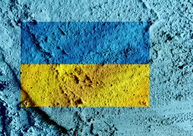 Ukrayna Temalar fikir tasarım bayrağı