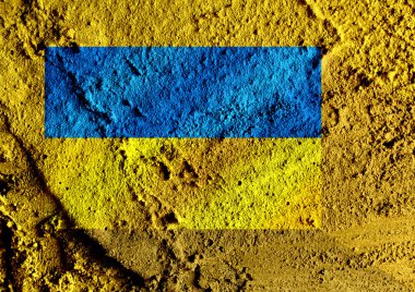 Ukrayna Temalar fikir tasarım bayrağı