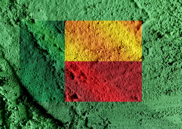 Benin bayrağı Temalar fikir tasarım — Stok fotoğraf