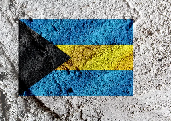 Vlag van de bahamas thema's idee design — Stockfoto