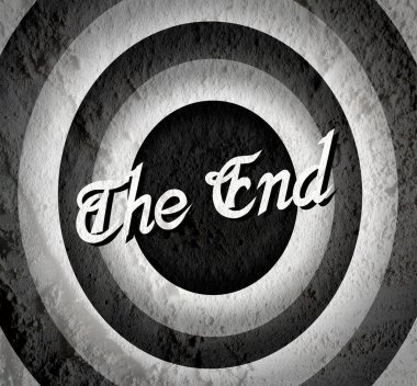 Çimento duvar dokusu arka üstünde perde biten son filmi 