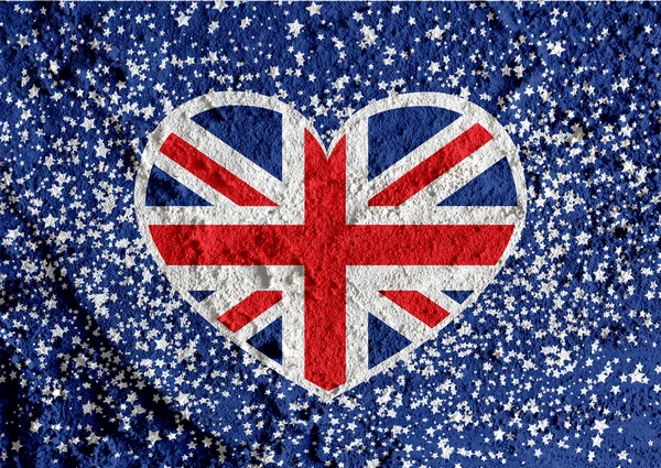 Love UK, Regno Unito di Gran Bretagna e Irlanda del Nord — Foto Stock