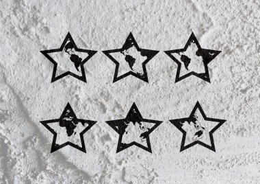 Dünya Dünya fikri üzerine çimento duvar dokusu arka plan tasarımı