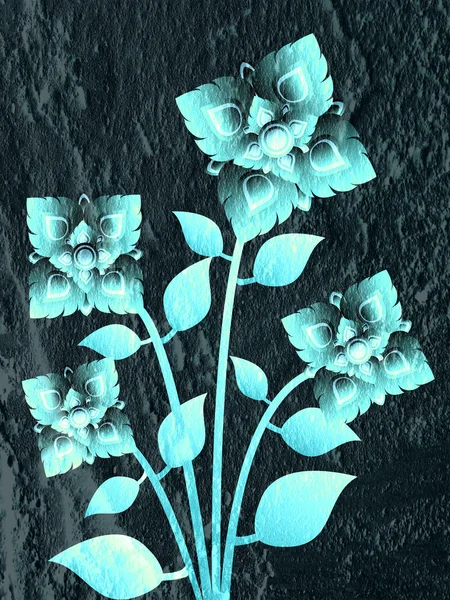 Absztrakt fal textúra háttér design virág — Stock Fotó