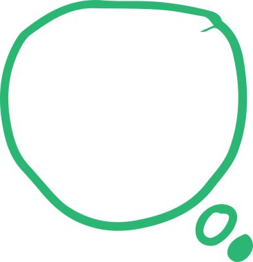 Konuşma balonu işaret tasarımı