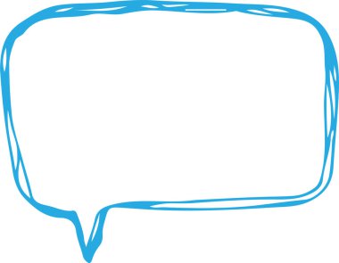 Konuşma balonu işaret tasarımı