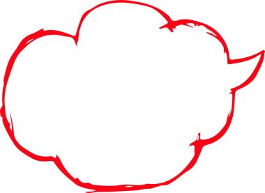 Konuşma balonu işaret tasarımı