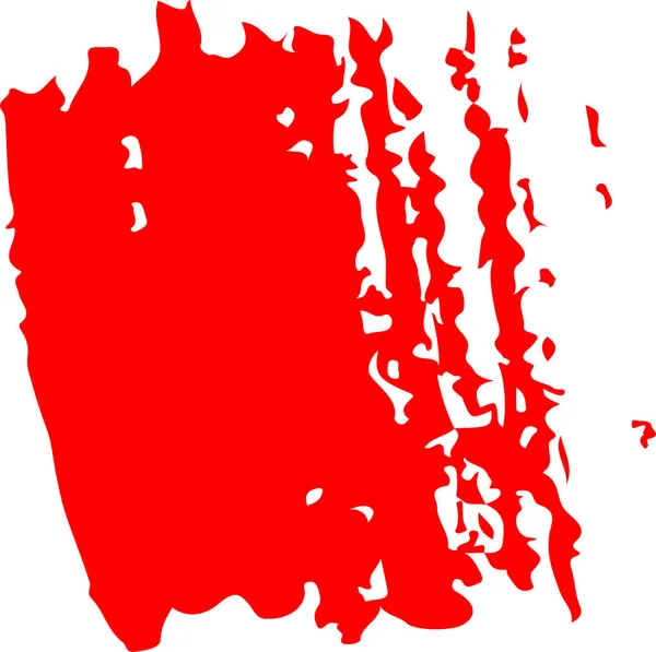 Trait Pinceau Dessiné Main Trait Encre — Image vectorielle