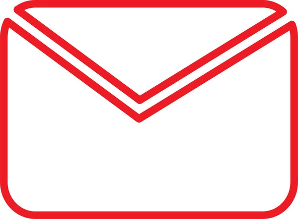 Mail Εικονίδιο Σχεδιασμό Σημάδι — Διανυσματικό Αρχείο