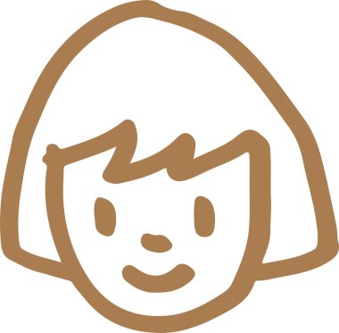 İnsanlar simge avatar el çizimi işaret tasarımı ile karşı karşıya