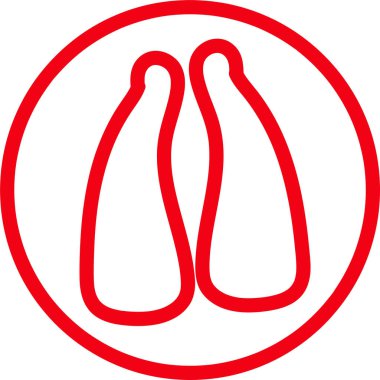 Hayvan ayak izi simgesi tasarımı