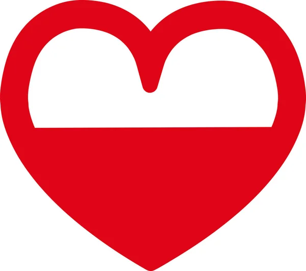 Idée Carte Saint Valentin Love Meter Sign Design — Image vectorielle